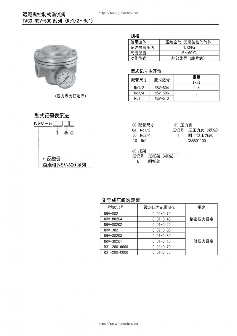 日本TACO輔助氣動(dòng)元件選型手冊(cè)（中文版）_頁(yè)面_12
